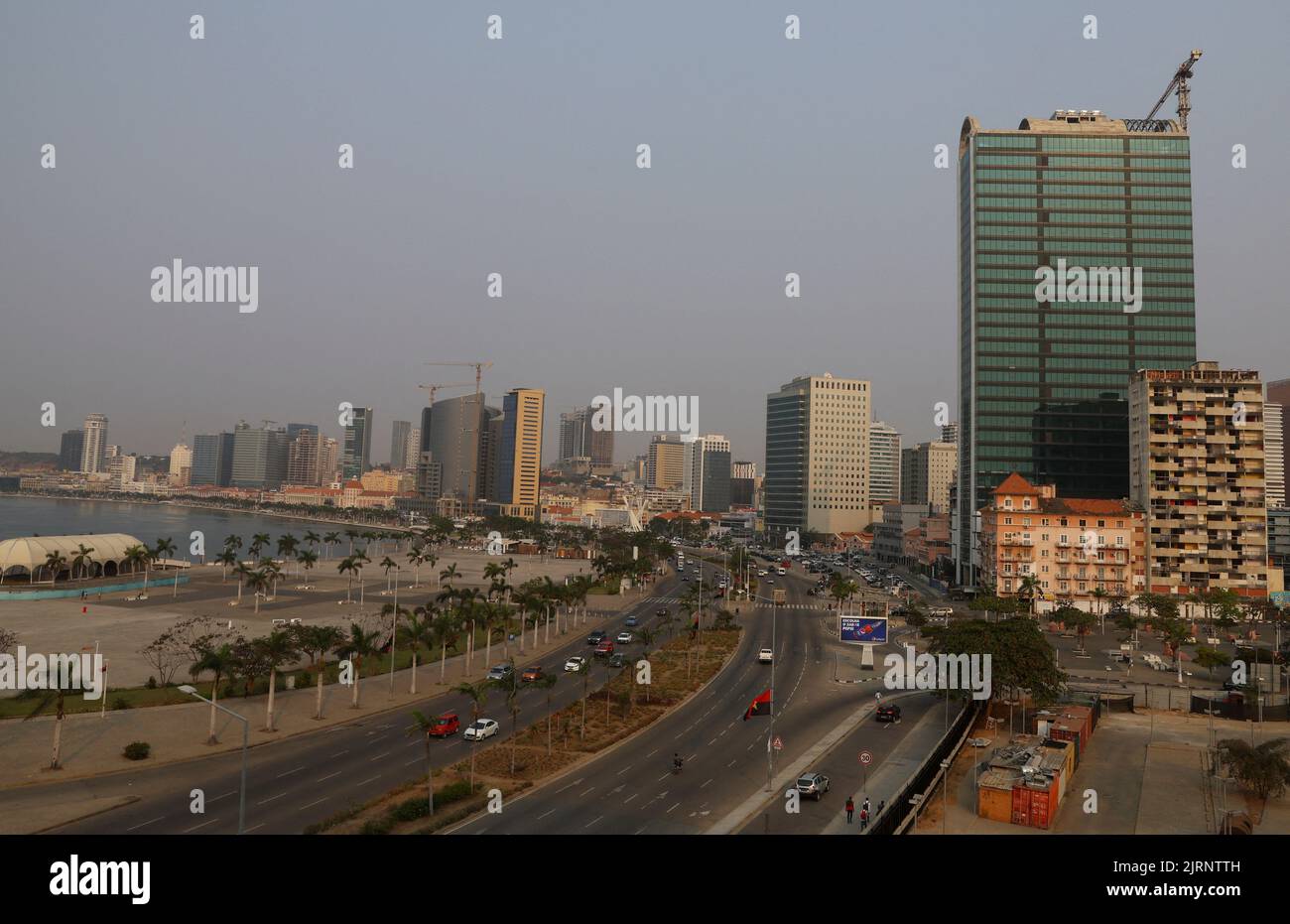 A general view of Luanda in Angola, August 25, 2022. REUTERS/Siphiwe Sibeko Stock Photo