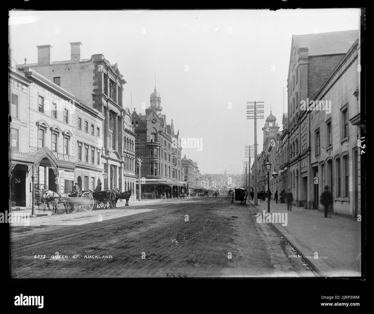 Queen Street, Auckland Stock Photo Alamy