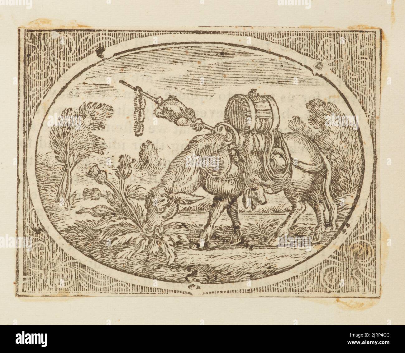 Wood engraving, England, by Thomas Bewick Stock Photo Alamy