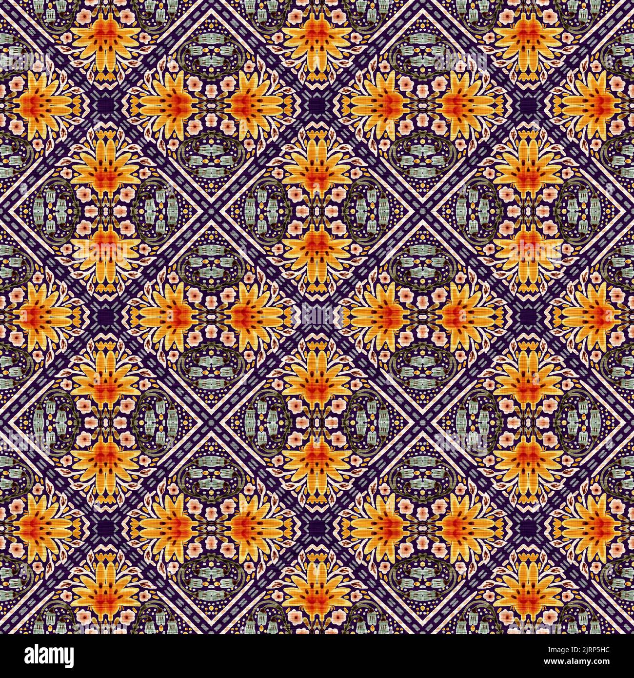 Provencal Pattern Rustic provence floral pattern background. Boho whimsical french swatch ...