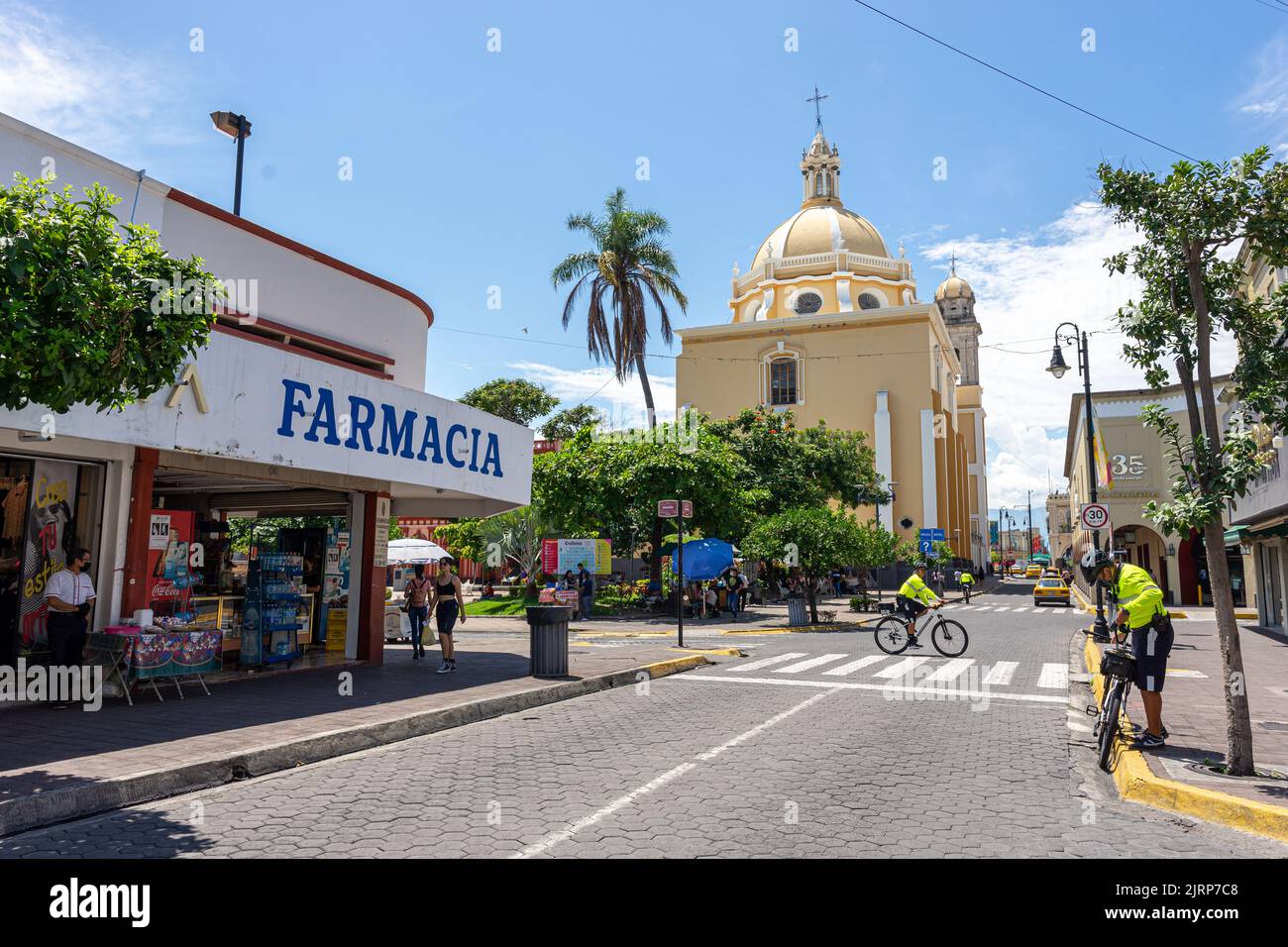 historic center of colima Stock Photo Alamy