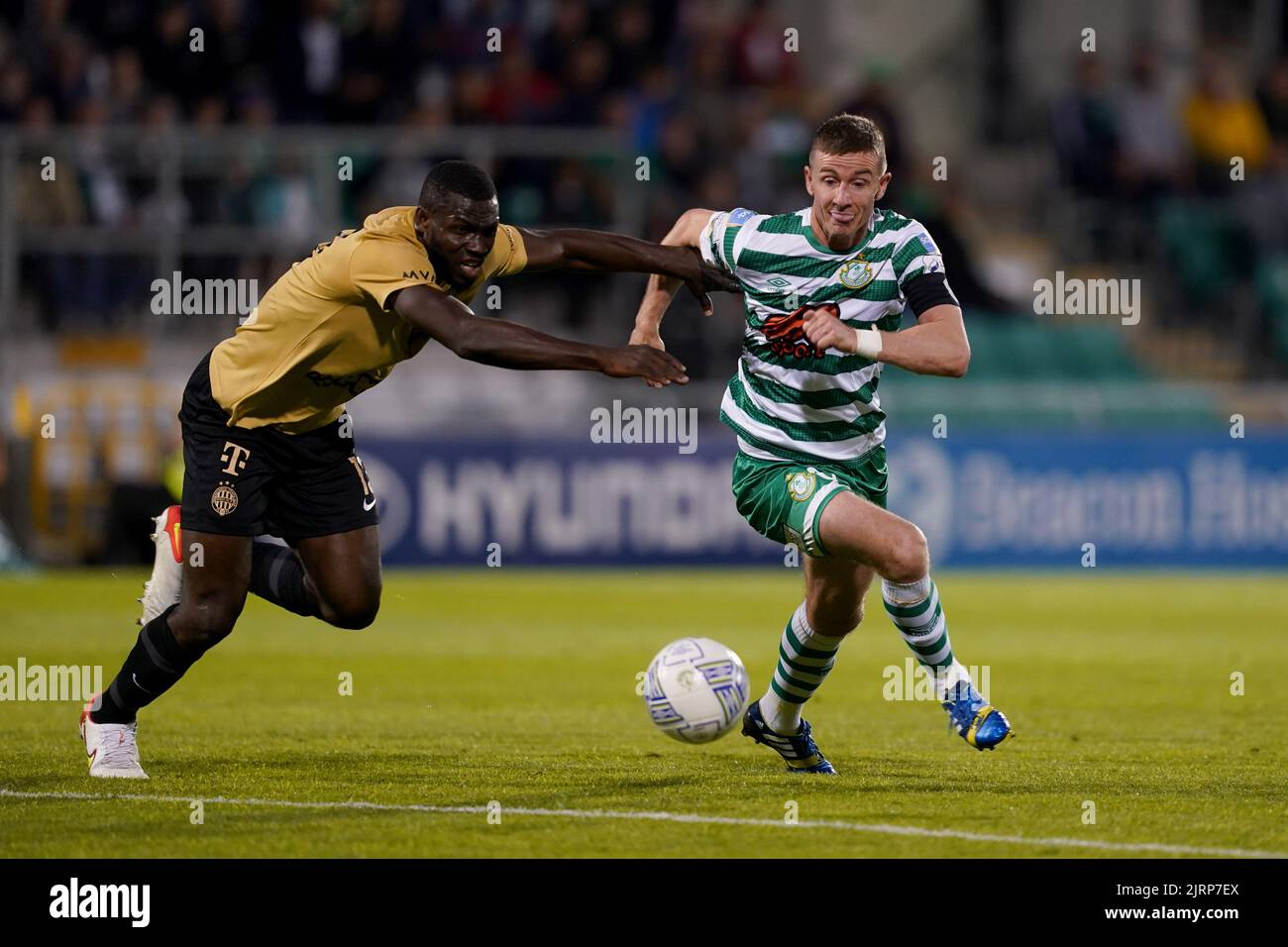 Ferencvarosi TC vs. HNK Rijeka UEFA Europa League football match Stock  Photo - Alamy