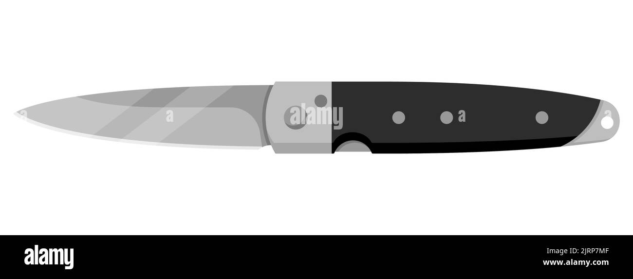 Jackknife. Cute jackknife isolated on white background. Vector