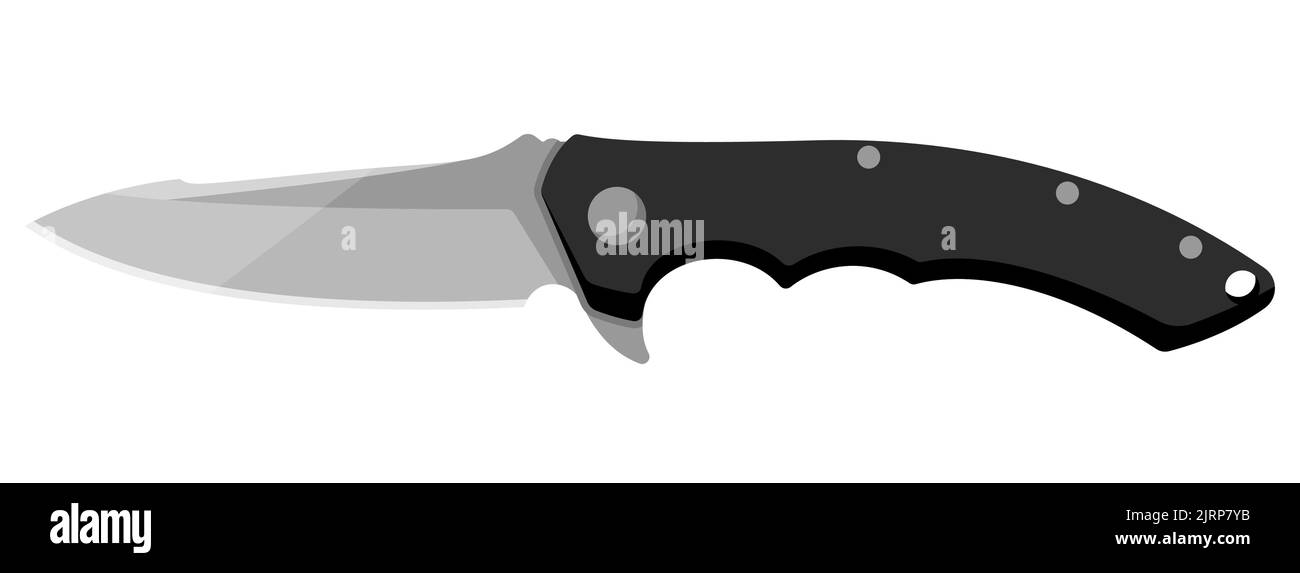 Jackknife. Cute jackknife isolated on white background. Vector