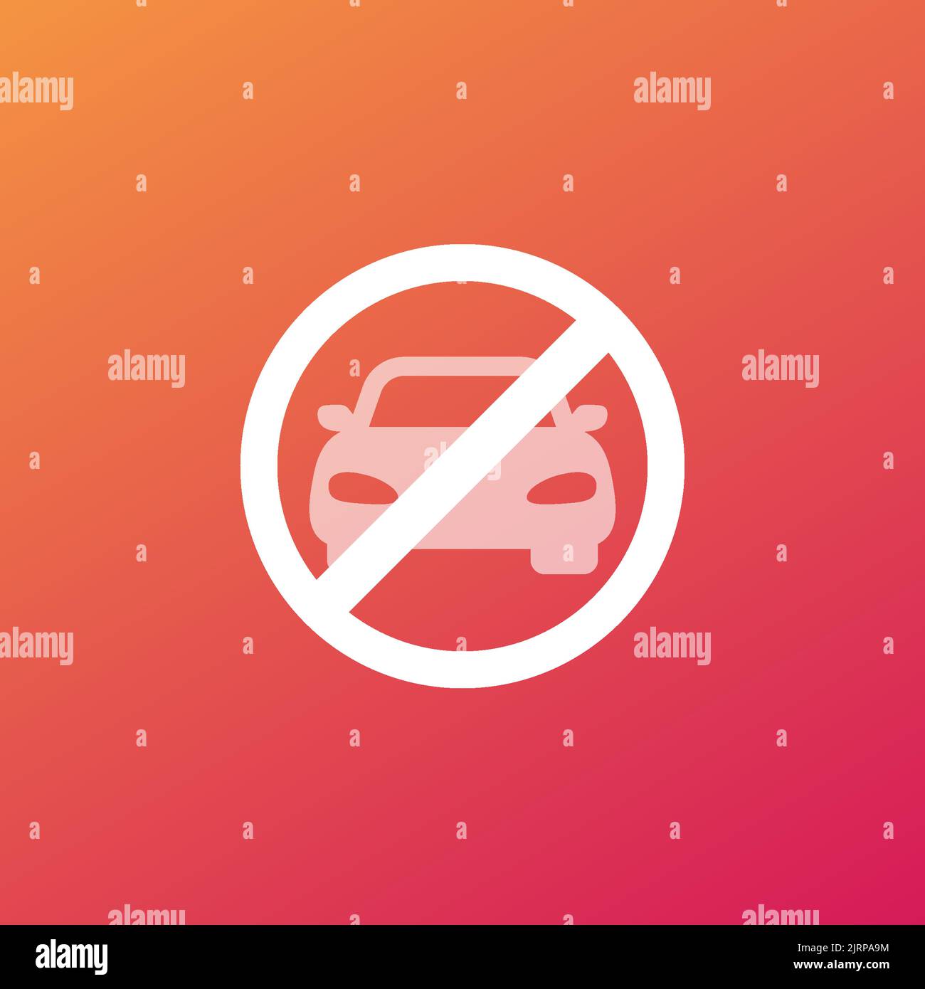 do not park or no cars sign, vector Stock Vector Image & Art Alamy