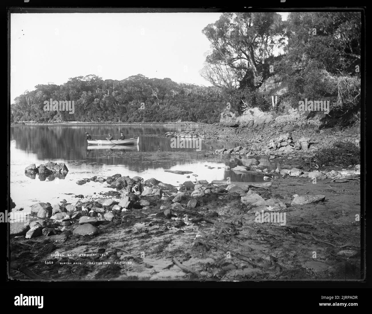 Golden Bay, Stewart Island Stock Photo Alamy