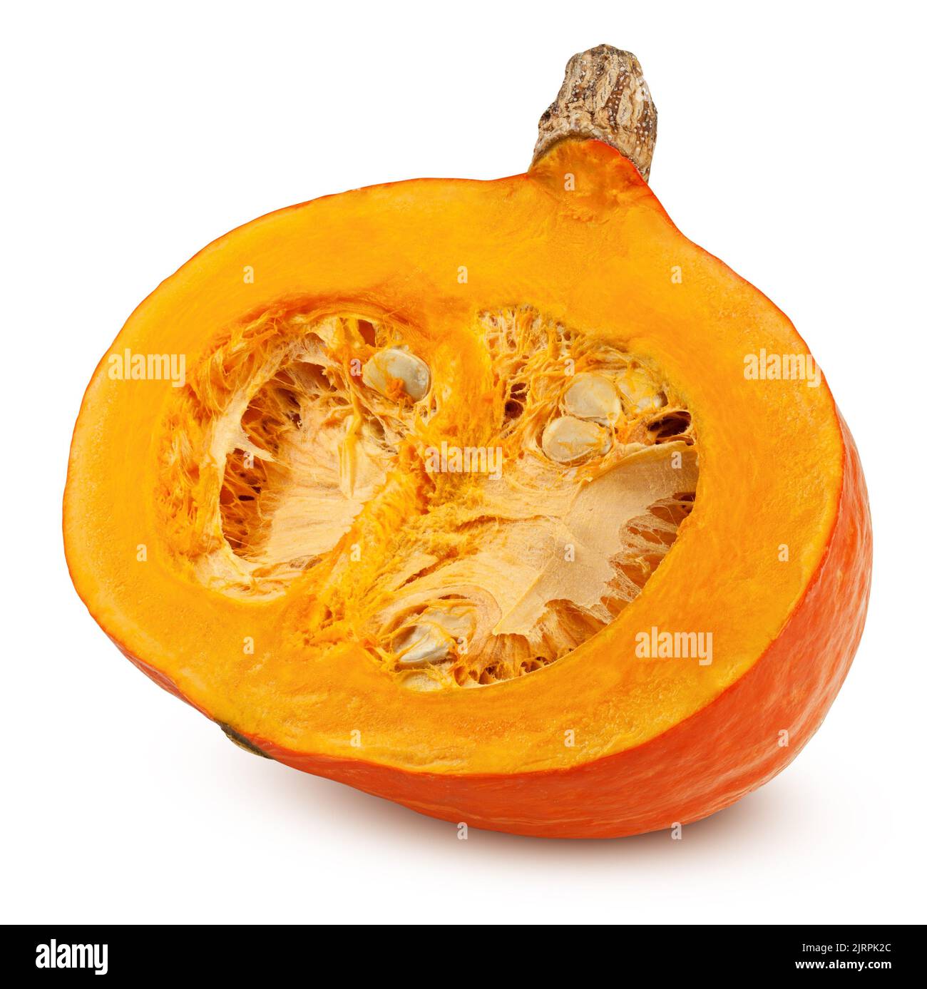 Pumpkin isolated on white background, clipping path, full depth of field Stock Photo
