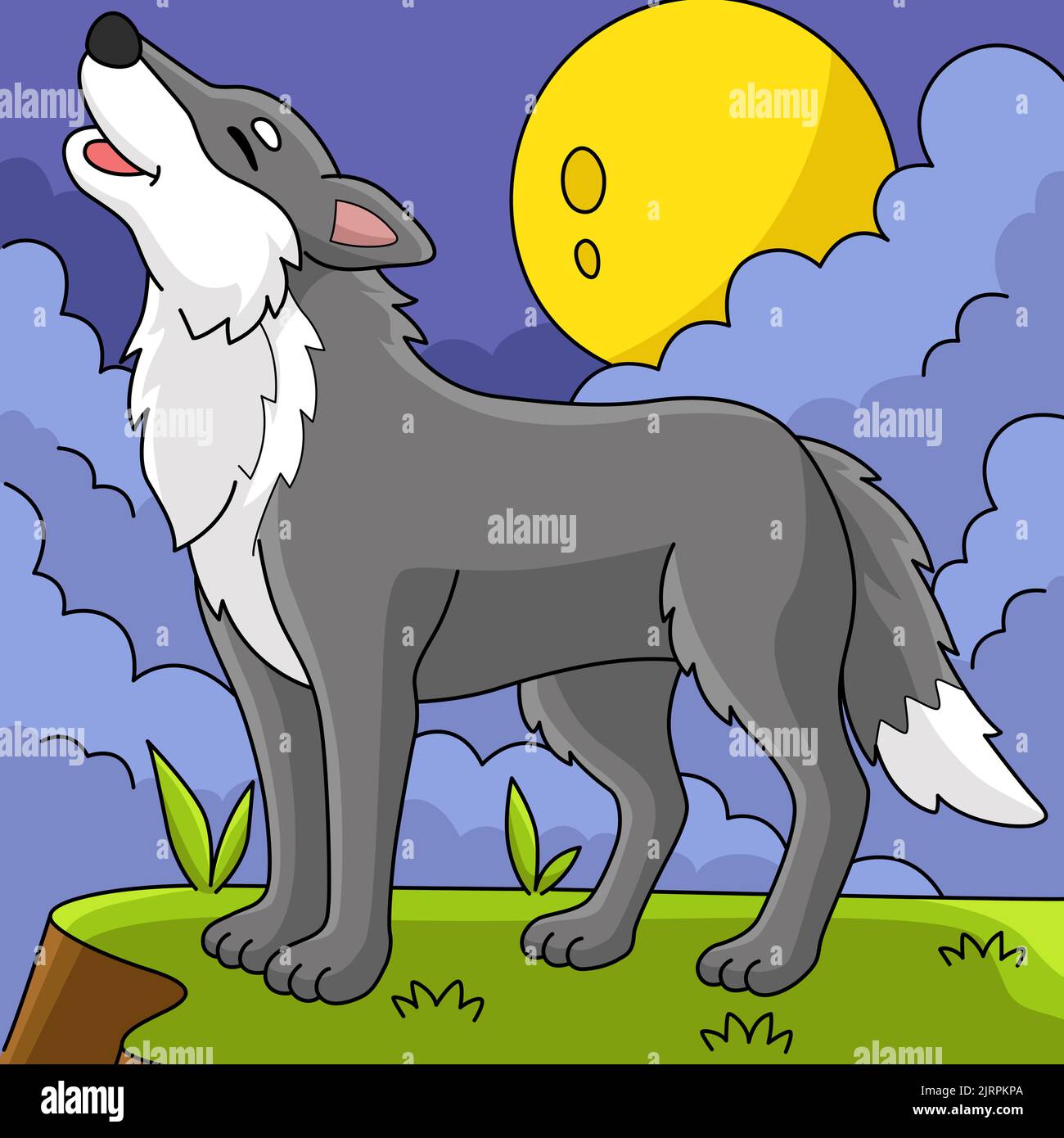 88+ Thousand Cartoon Wolf Royalty-Free Images, Stock Photos & Pictures