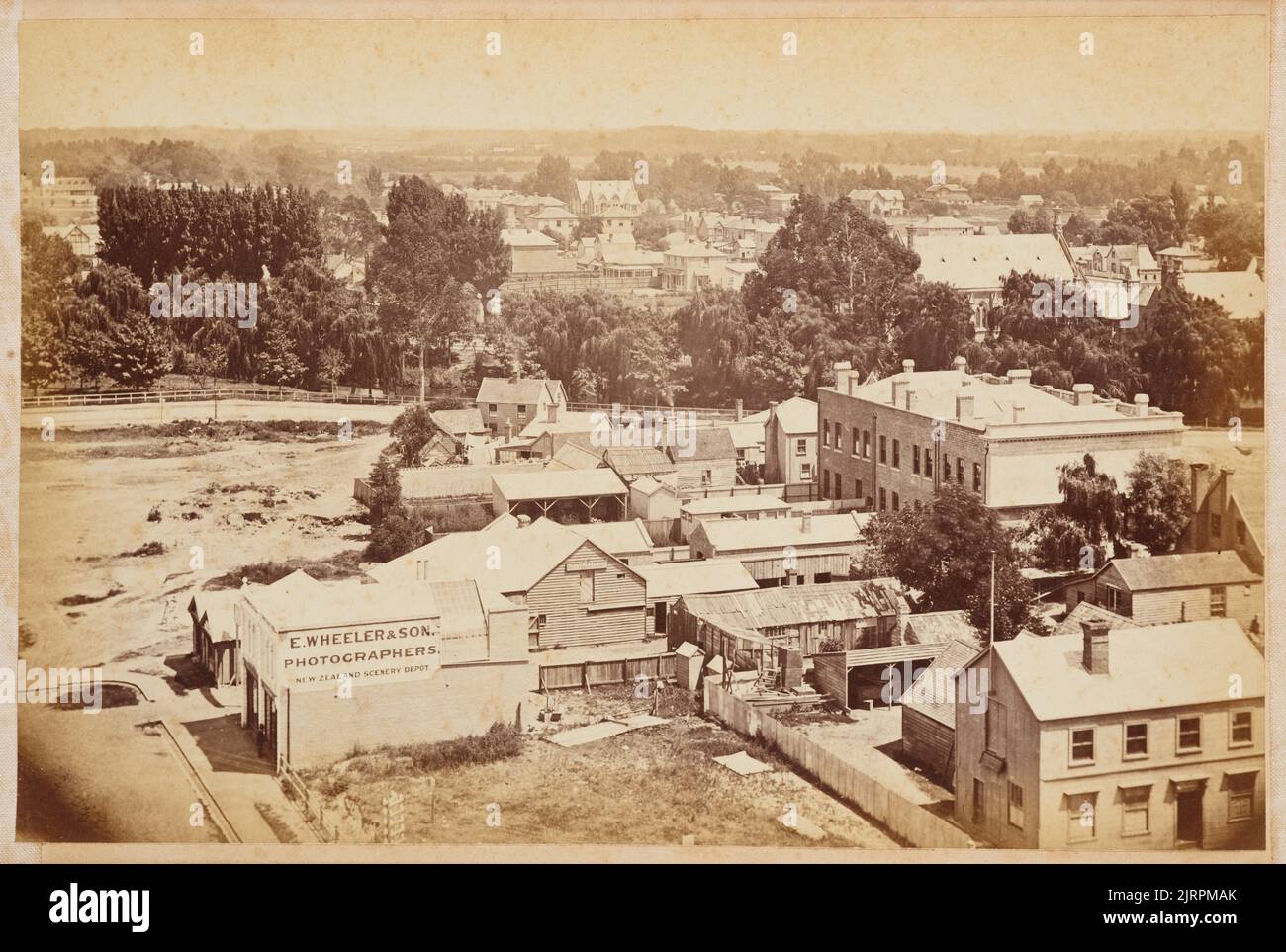 Panorama of Christchurch NZ, from Cathedral Tower. From the album Panorama of Christchurch NZ