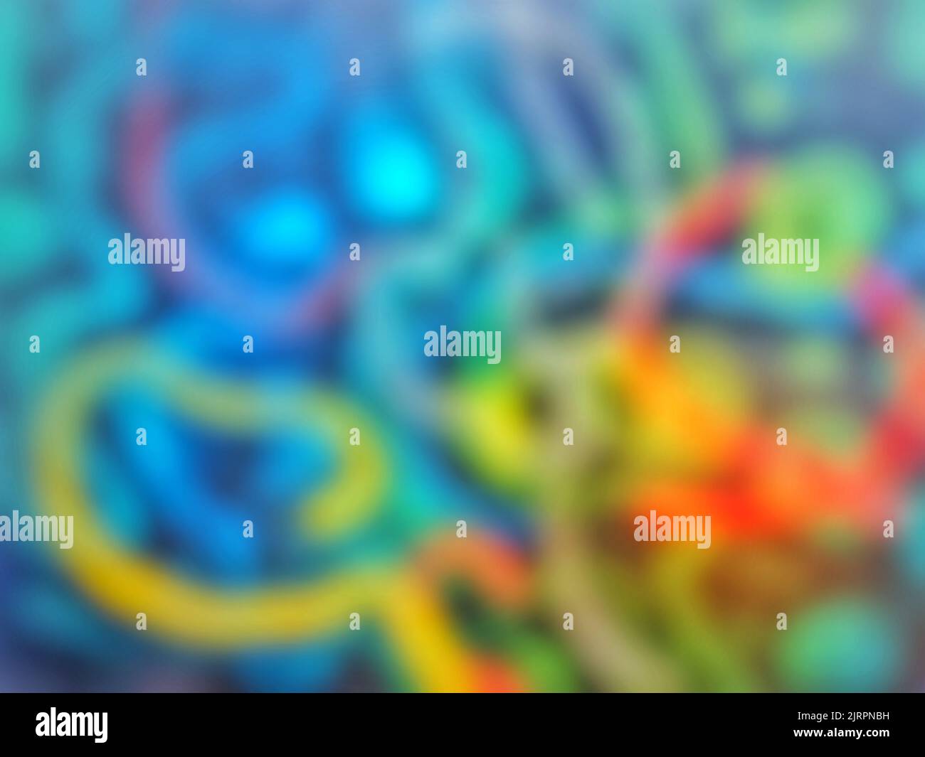 Abstract photo by freehand drawing in digital art. Stock Photo