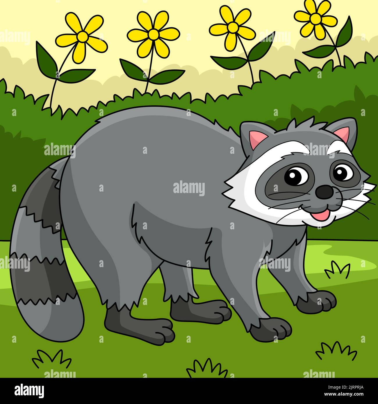 Head Of Racoon In Hipster Sunglasses Kawaii Animal Stock Illustration -  Download Image Now - iStock