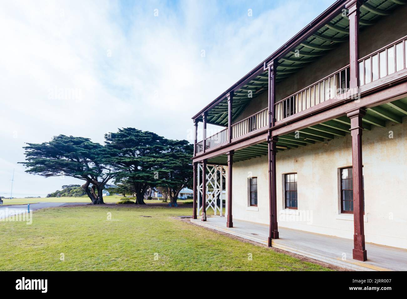 Historical public buildings of the famous Point Nepean Quarantine
