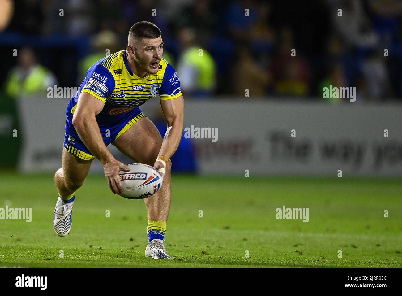 Danny Walker #16 of Warrington Wolves during the game in, on 8/25/2022. (Photo by Craig Thomas/News Images/Sipa USA) Credit: Sipa USA/Alamy Live News Stock Photo