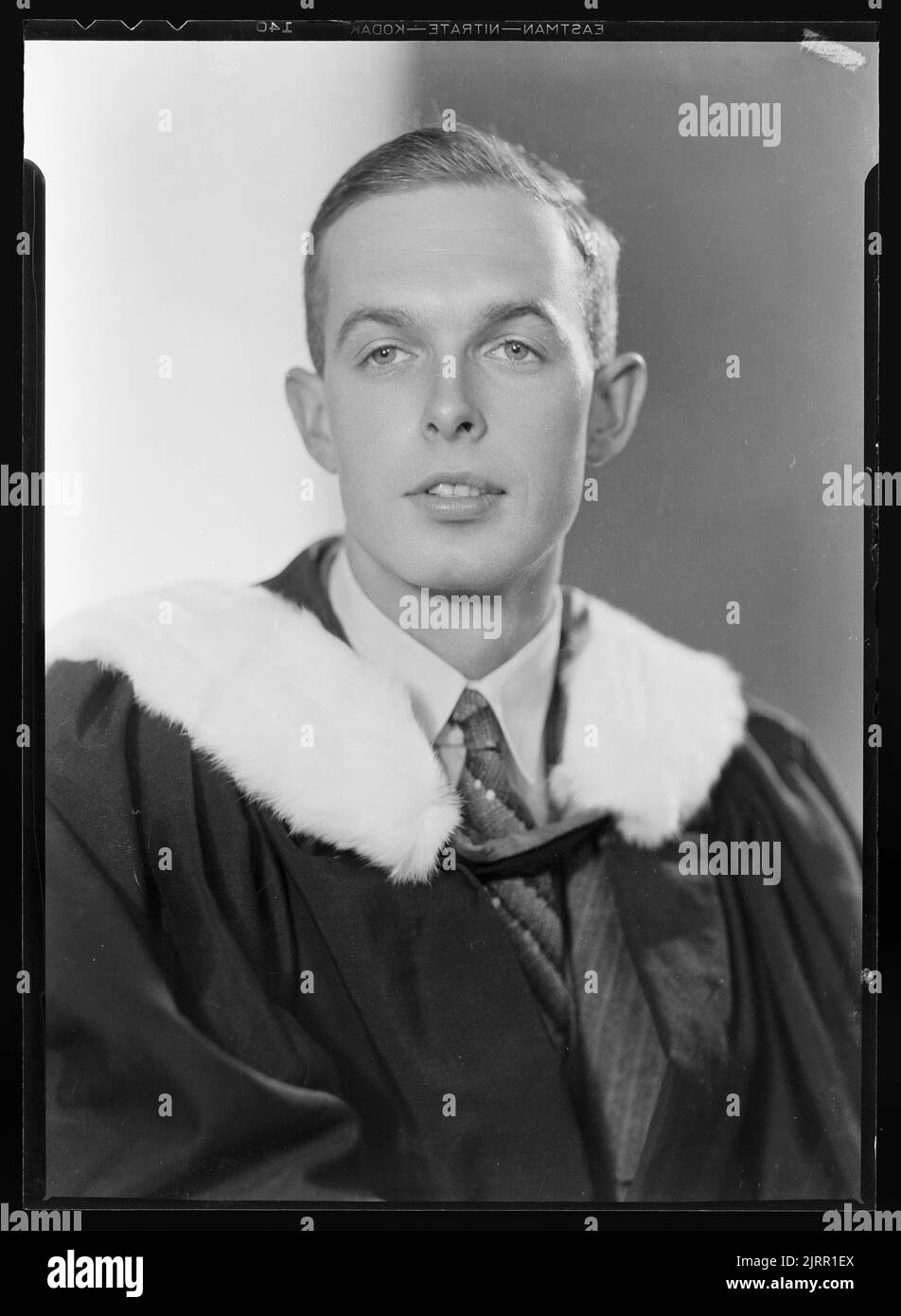 Mr Stewart, 24 June 1935, Wellington, by Spencer Digby Studios. Spencer