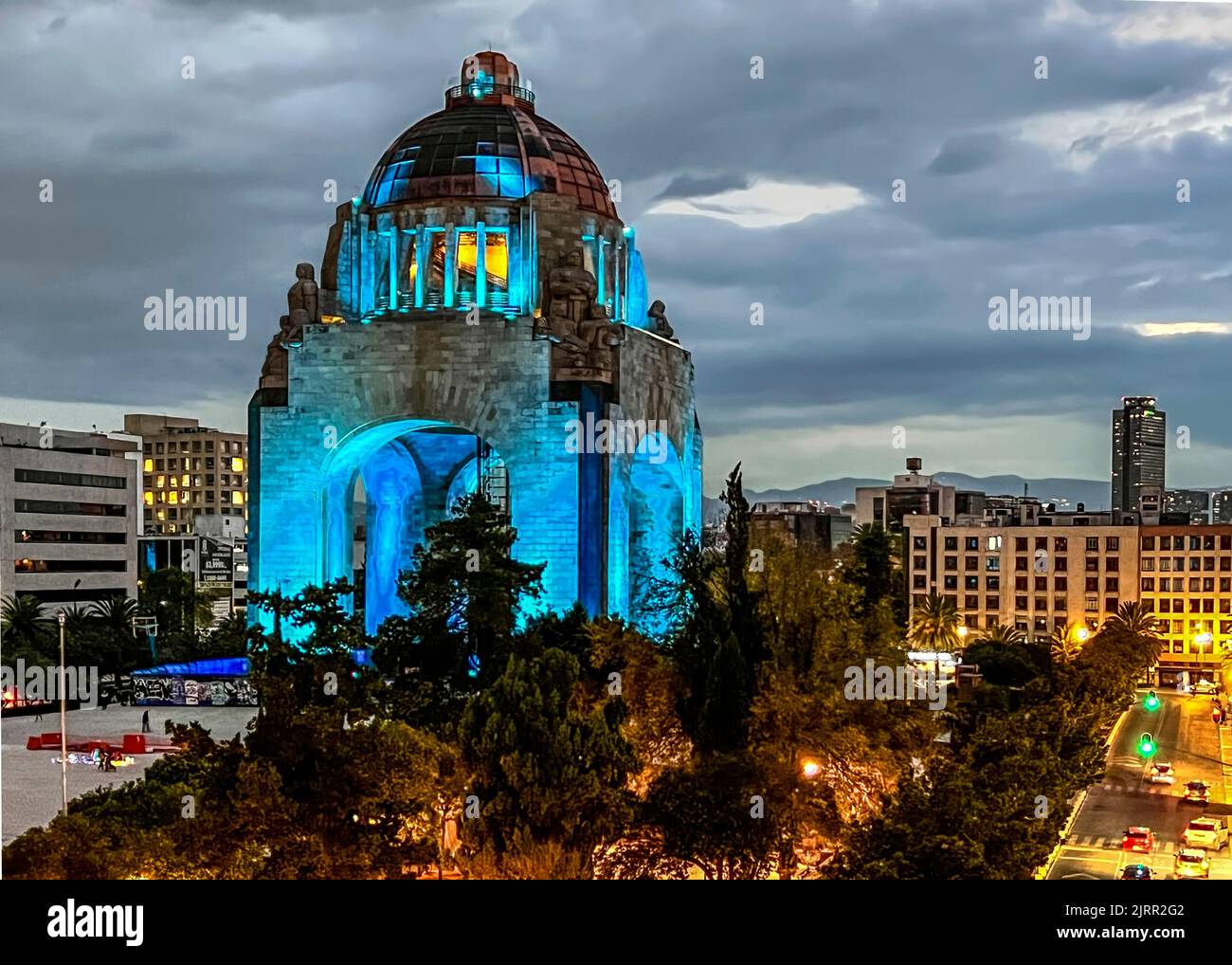 Monumento a la Revolucion (Monument to the Revolution) Mexico City, Mexico Stock Photo