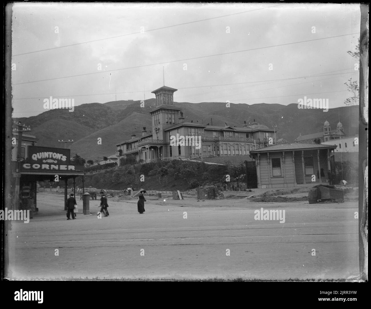 The second Government House, Bowen Street, Wellington, circa 1910
