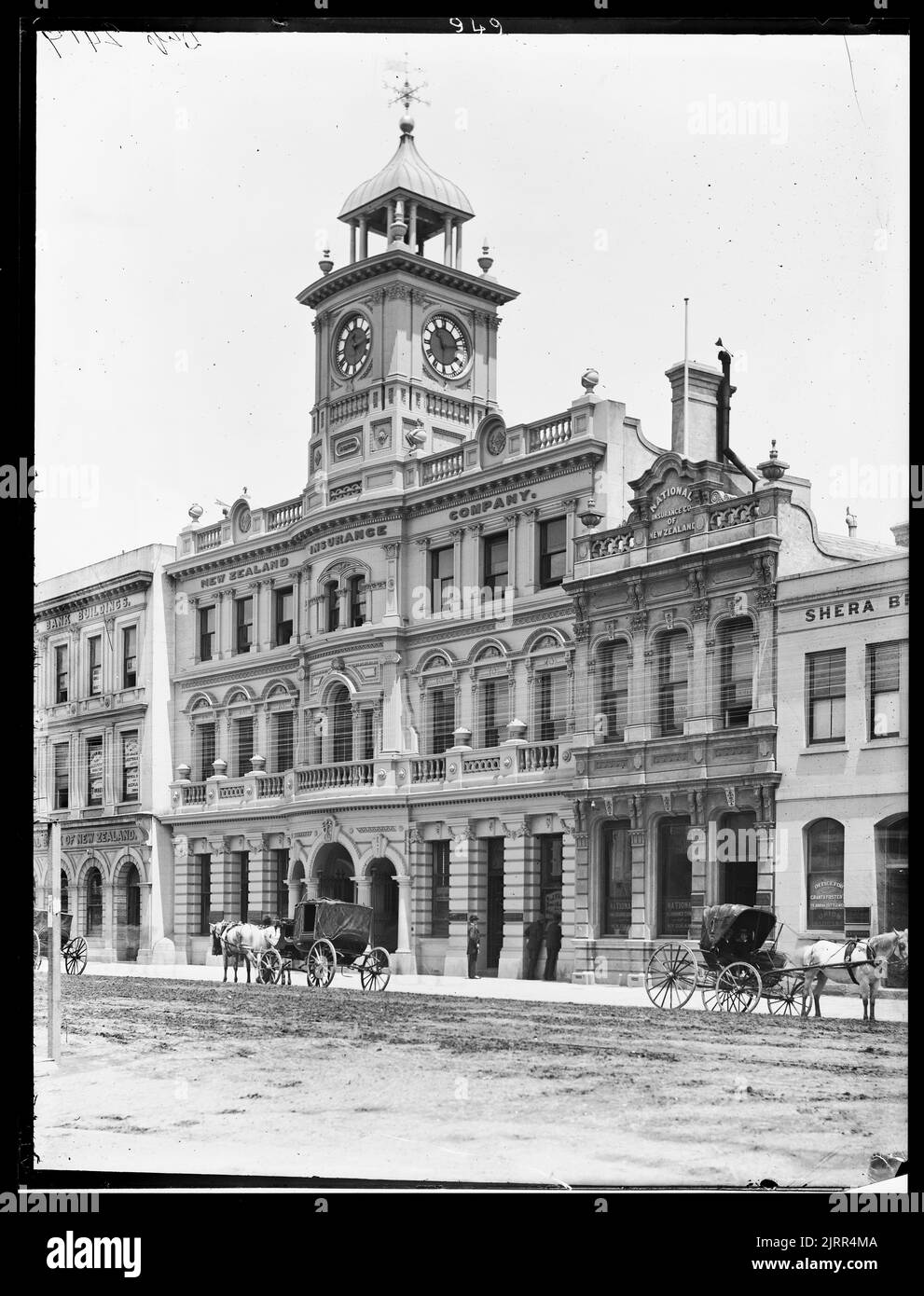 [New Zealand Insurance Company building, Auckland], 1880s, Dunedin, by