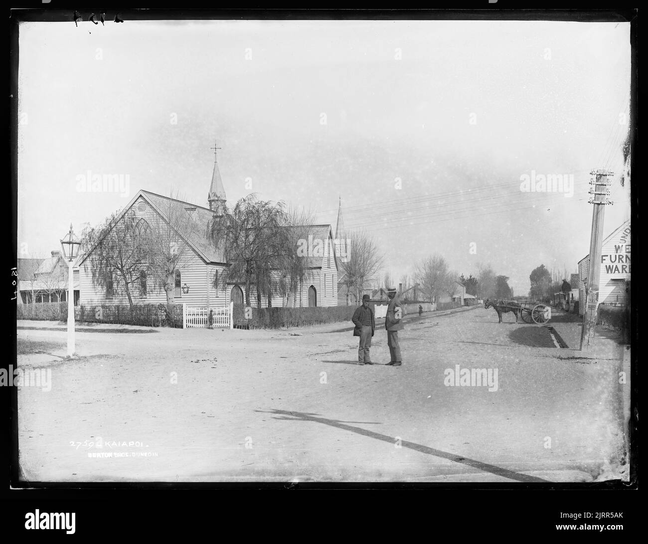 Kaiapoi, New Zealand, by Burton Brothers Stock Photo Alamy