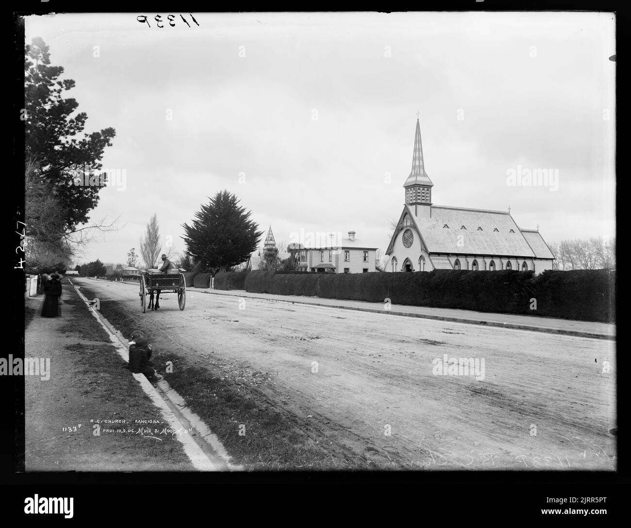 Roman Catholic Church, Rangiora Stock Photo Alamy