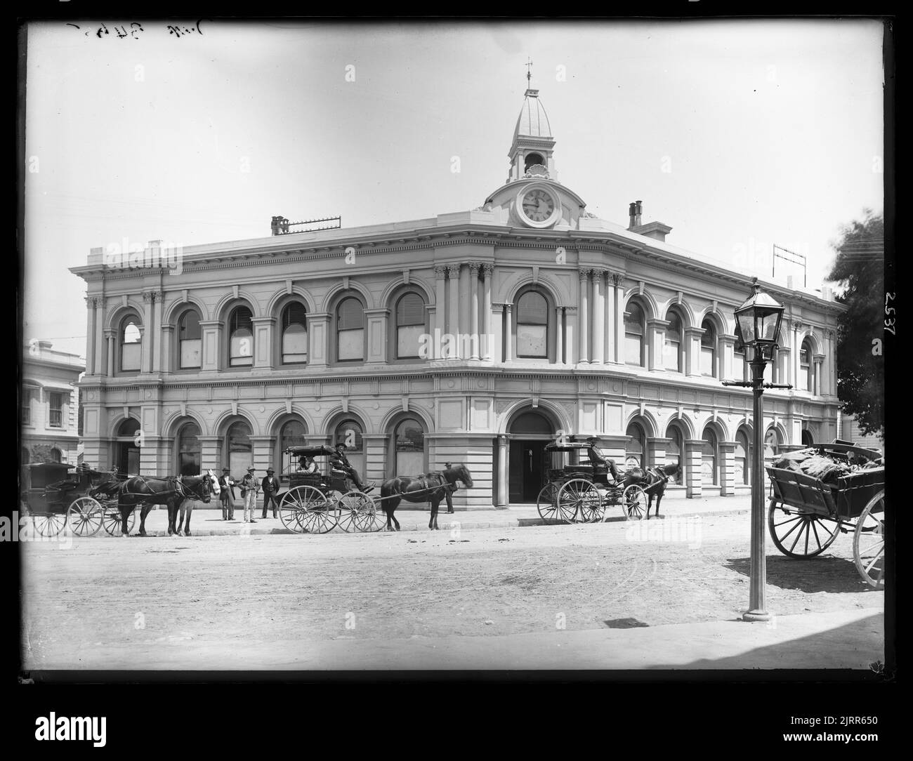 [Post Office, Napier], Dunedin, by Burton Brothers Stock Photo Alamy
