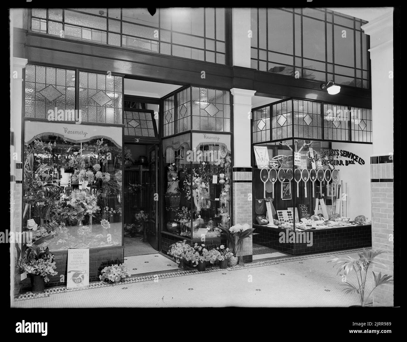 Burlington Arcade, corner of Dixon and Cuba Streets Stock Photo Alamy