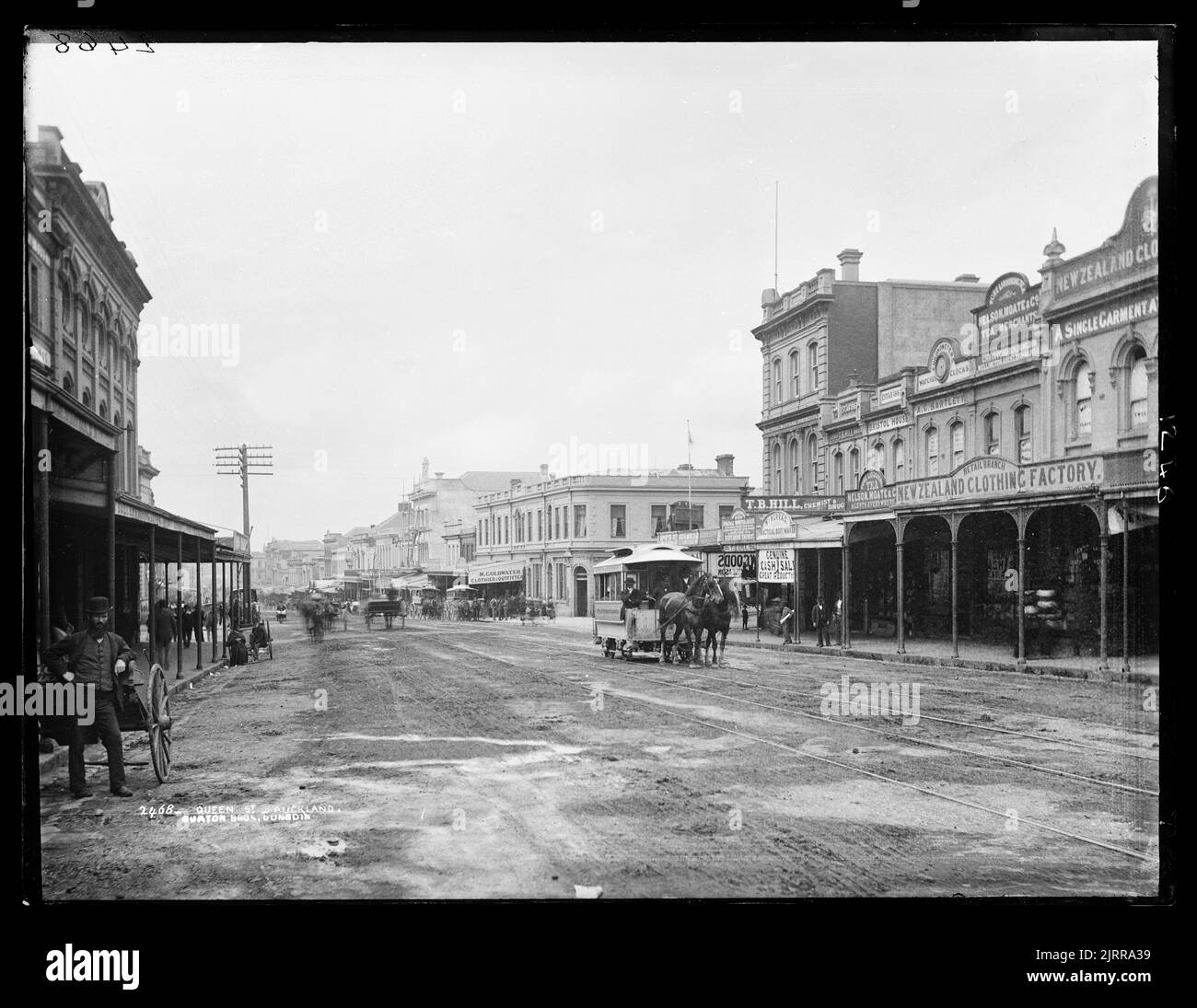 Queen Street, Auckland Stock Photo Alamy