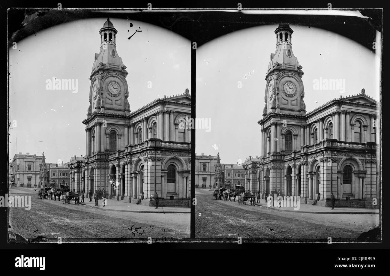 Dunedin, University (now Colonial Bank) Stock Photo