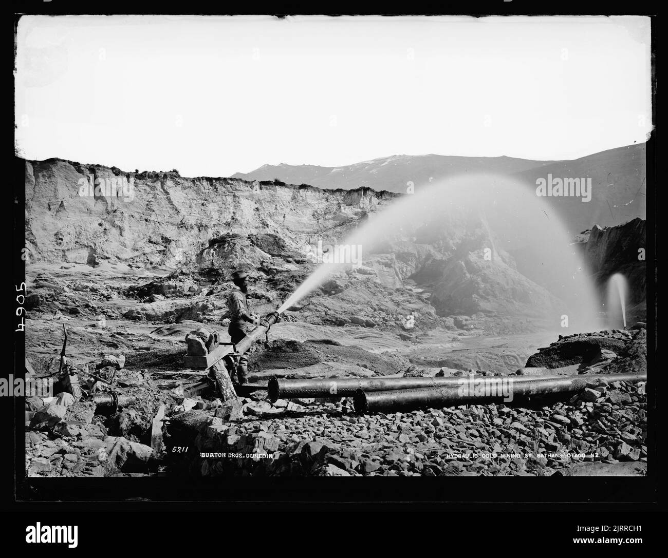 Nz hydraulic gold m hires stock photography and images Alamy