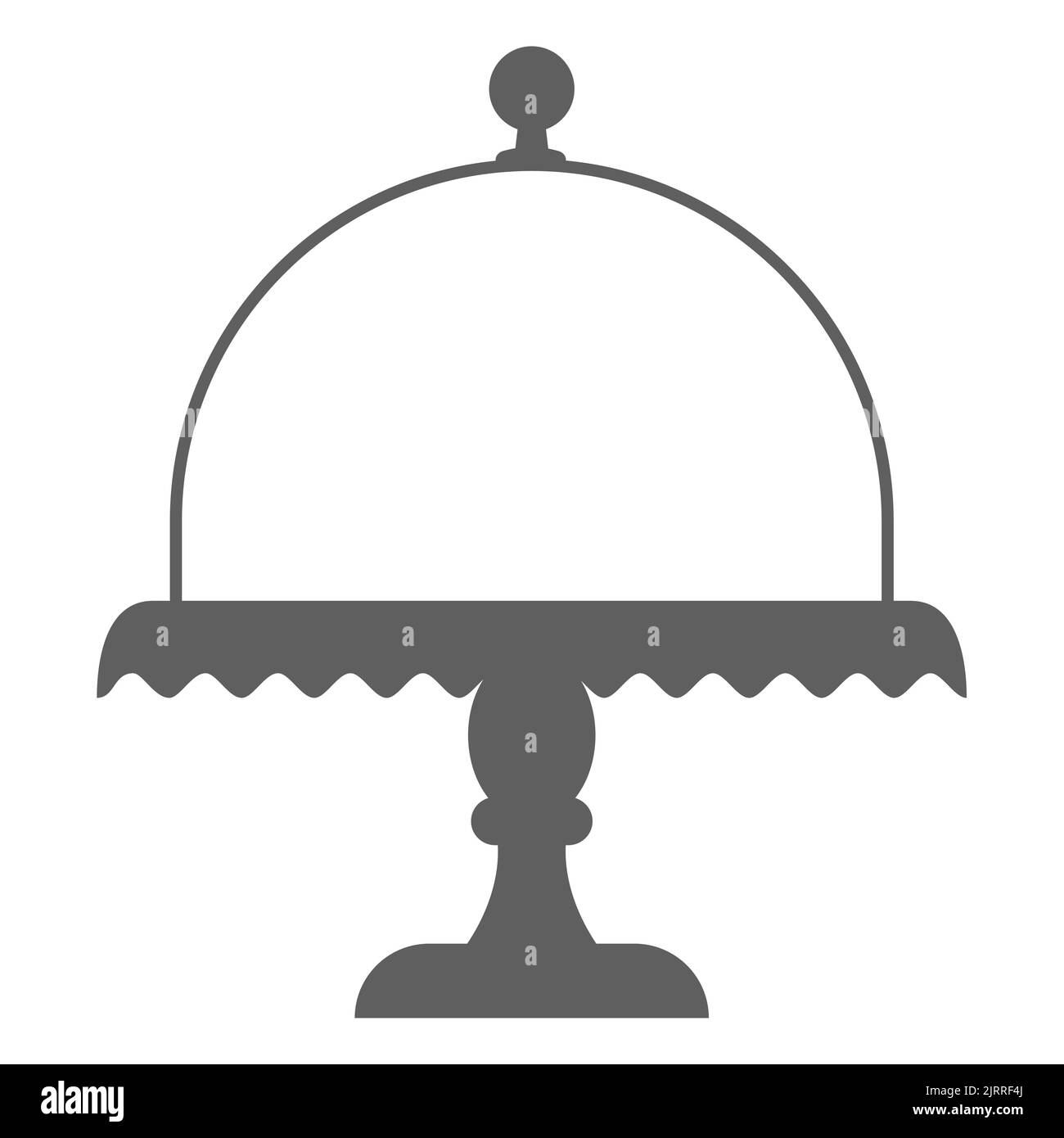Cake stand with lid Stock Vector Images Alamy