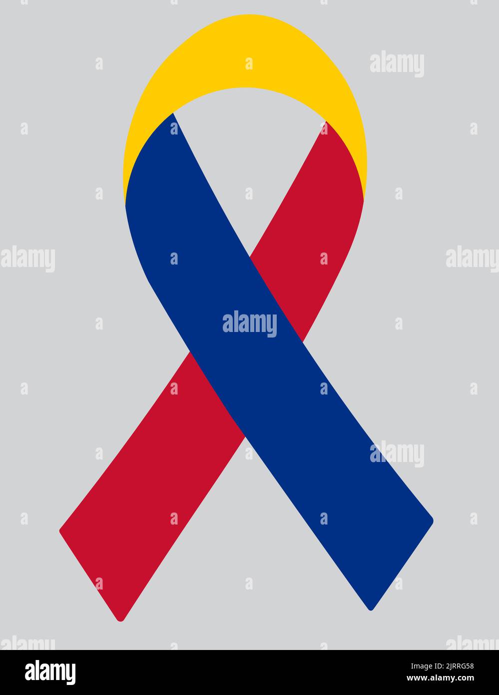 3D Flag of Colombia on a fabric ribbon Stock Vector Image & Art - Alamy