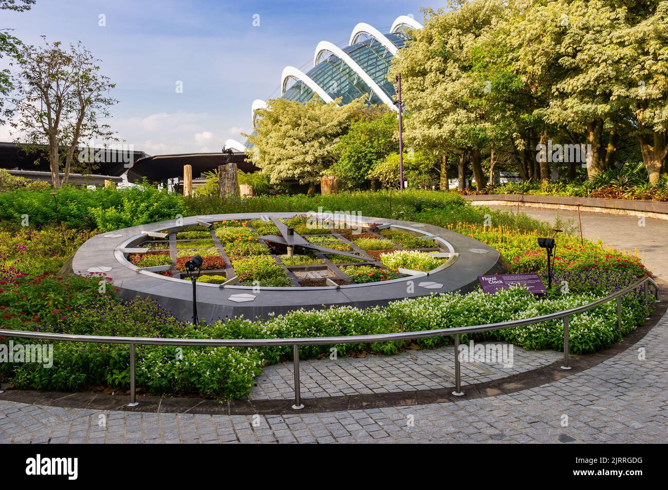 Singapore floral clock hires stock photography and images Alamy