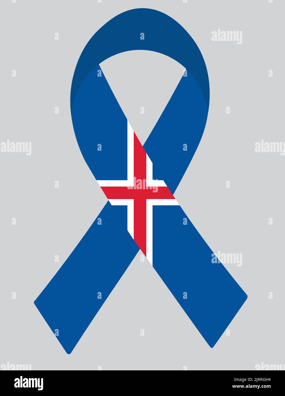 Iceland Map Ribbon 3d map iceland Stock Vector Images - Alamy