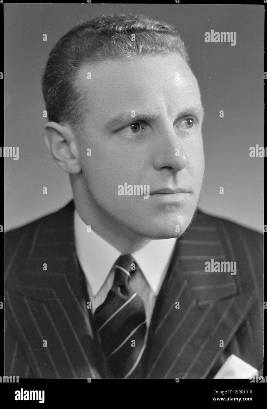 Mr Lackey, 15 October 1933, Wellington, by Spencer Digby Studios. Spencer Digby / Ronald D Woolf Collection. Gift of Ronald Woolf, 1975. Stock Photo