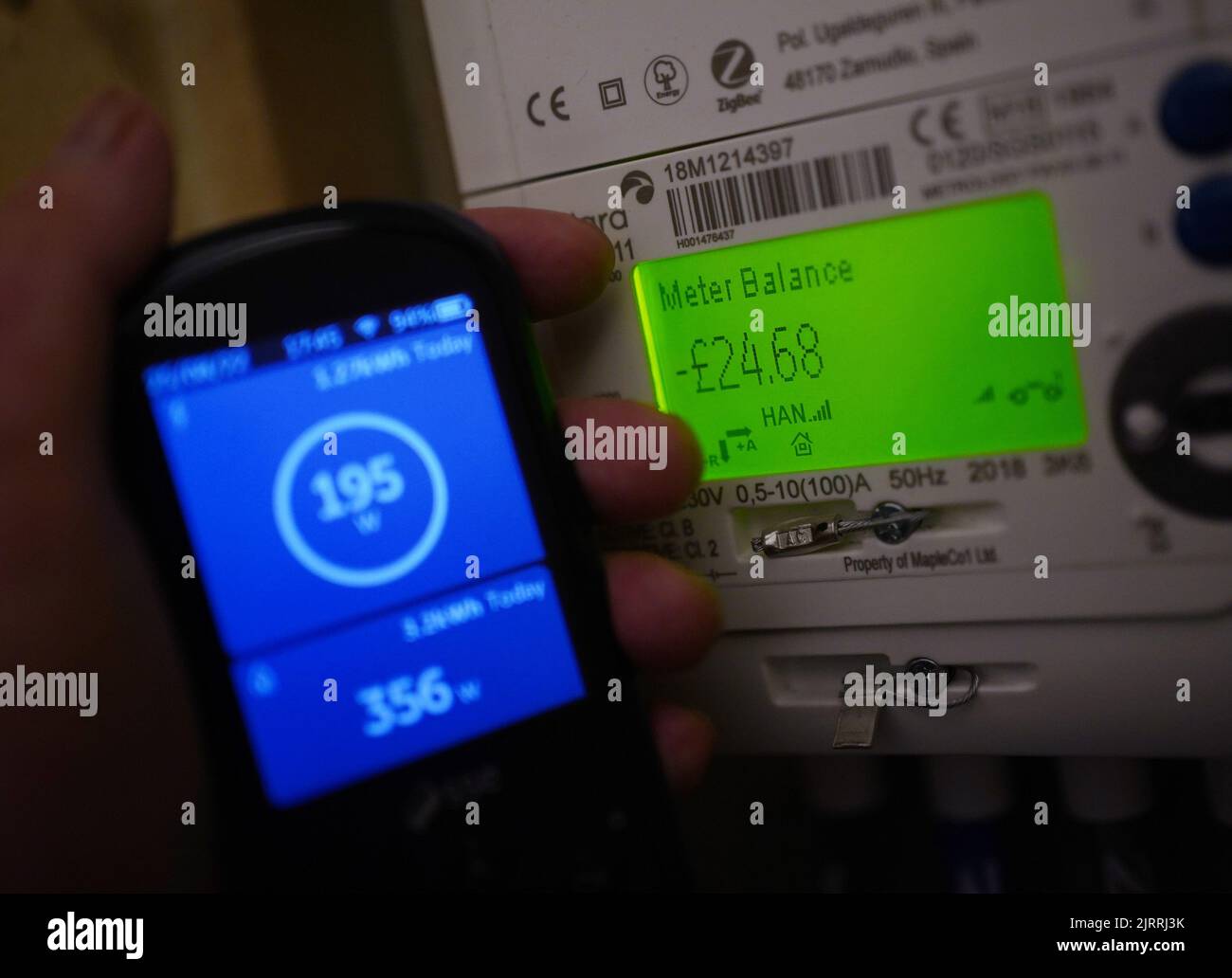 Sse smart meter hires stock photography and images Alamy