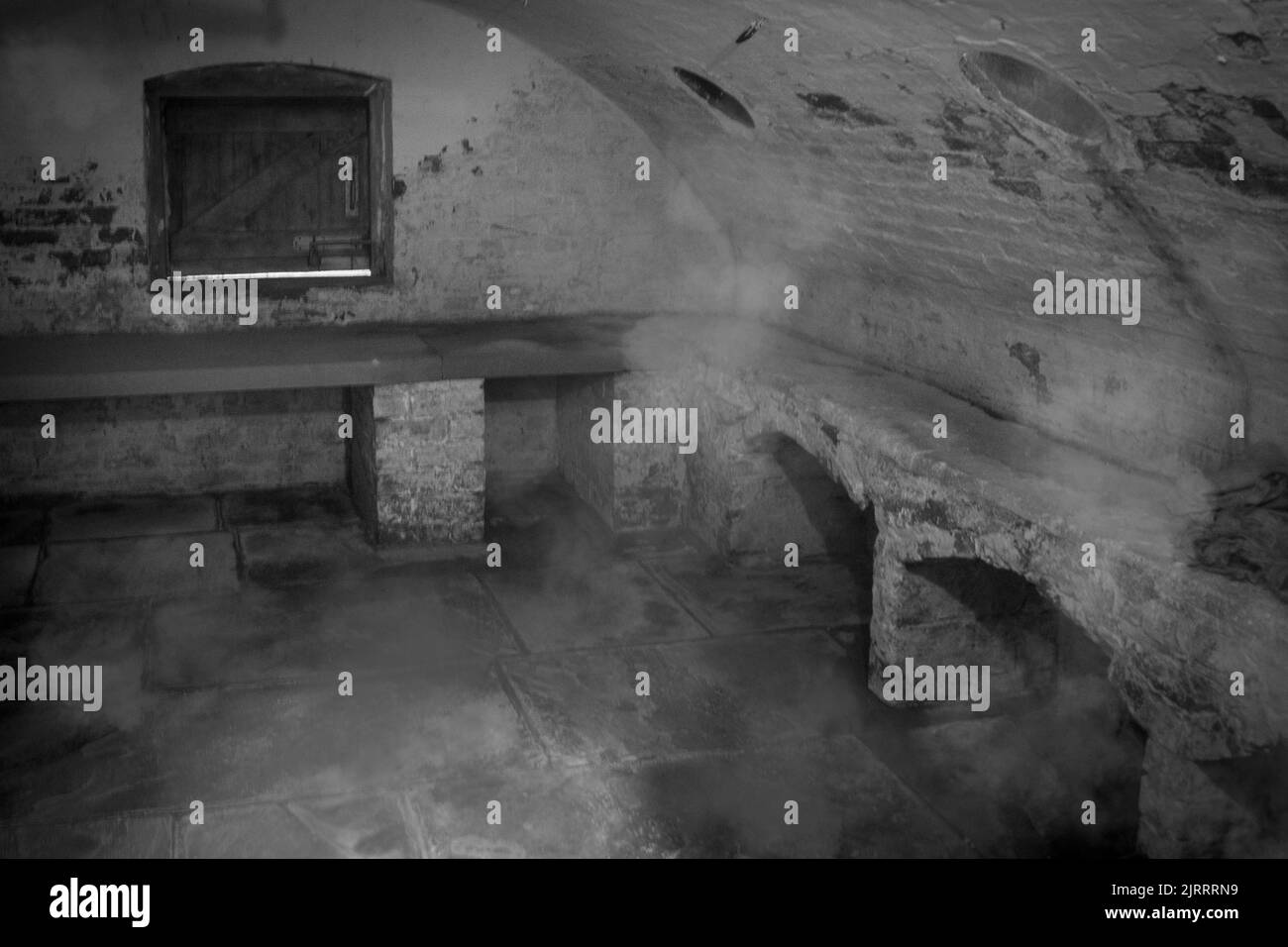 work house wine cellar with death not covid 19 bed room doorm room