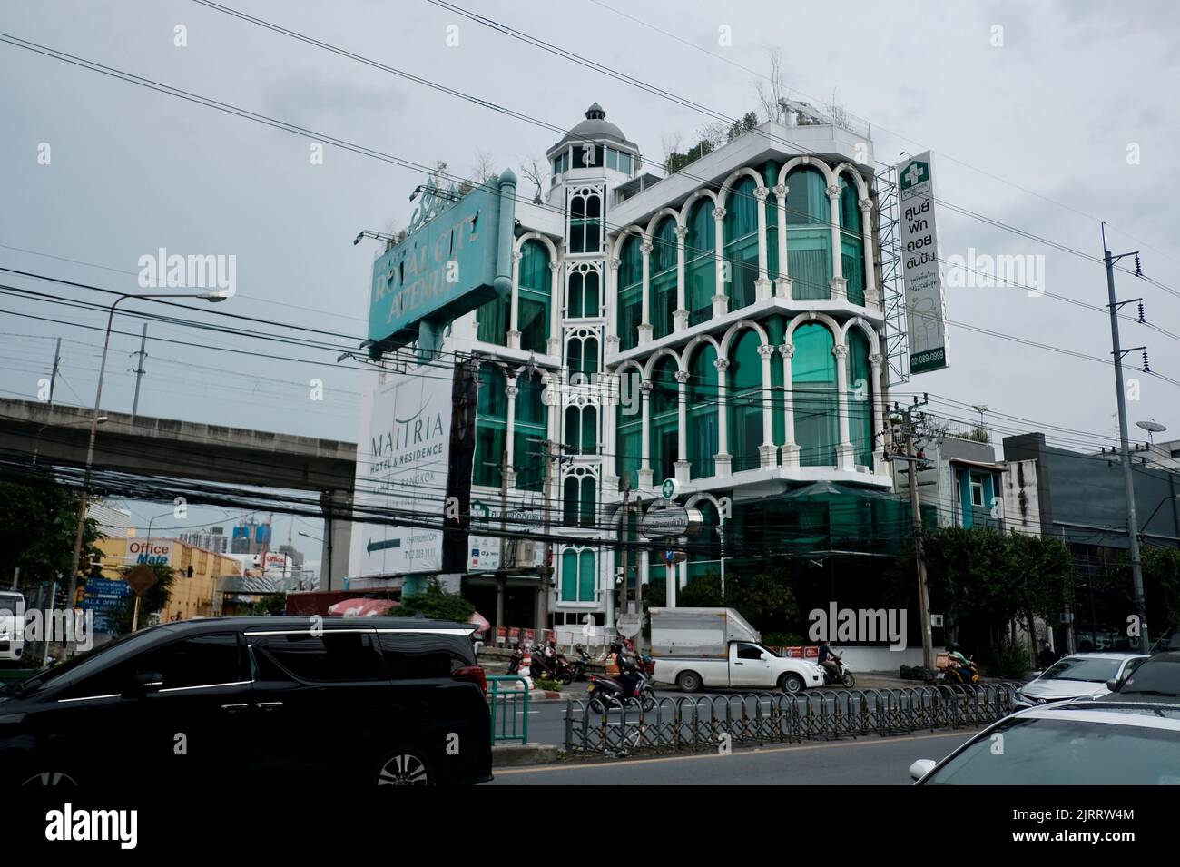 RCA area Bang Kapi, Huai Khwang, Bangkok Thailand Stock Photo - Alamy