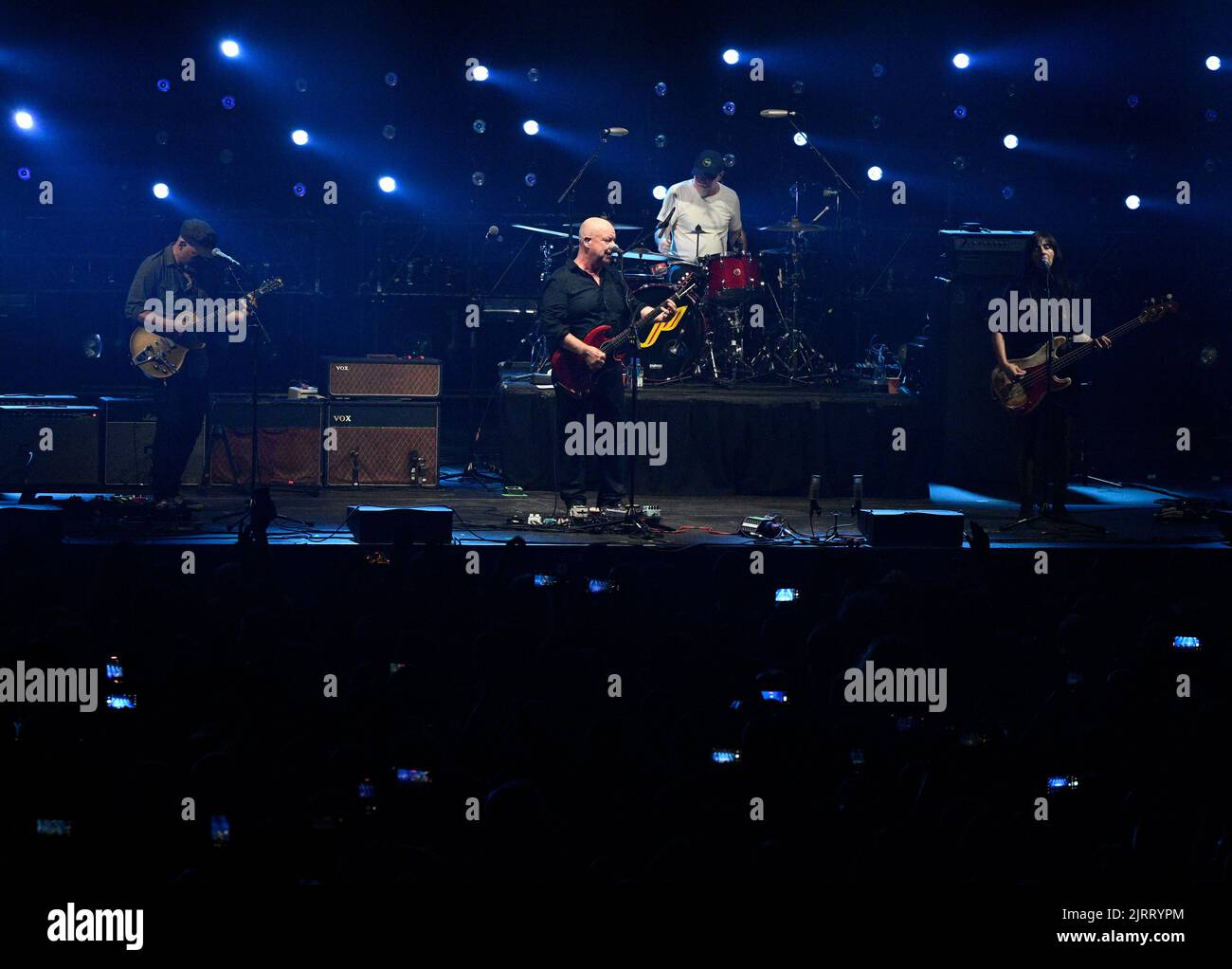 Prague, Czech Republic. 25th Aug, 2022. American alternative rock band