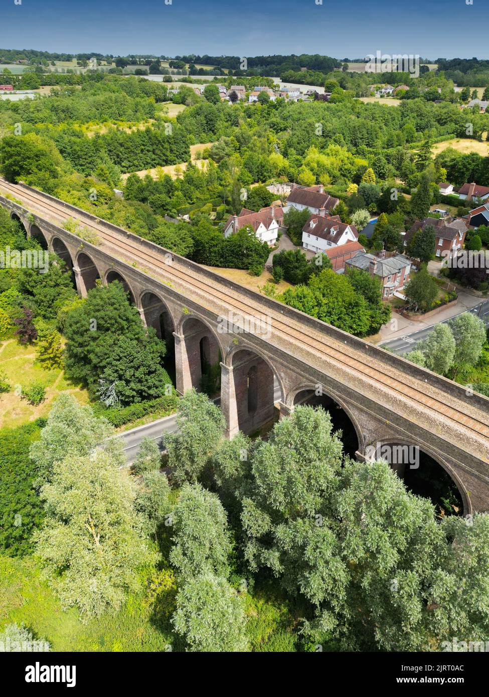 Chappel Viaduct Chappel Essex UK Stock Photo Alamy