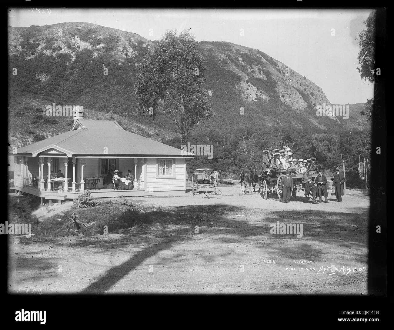 Wairoa, New Zealand, by Muir & Moodie Stock Photo Alamy