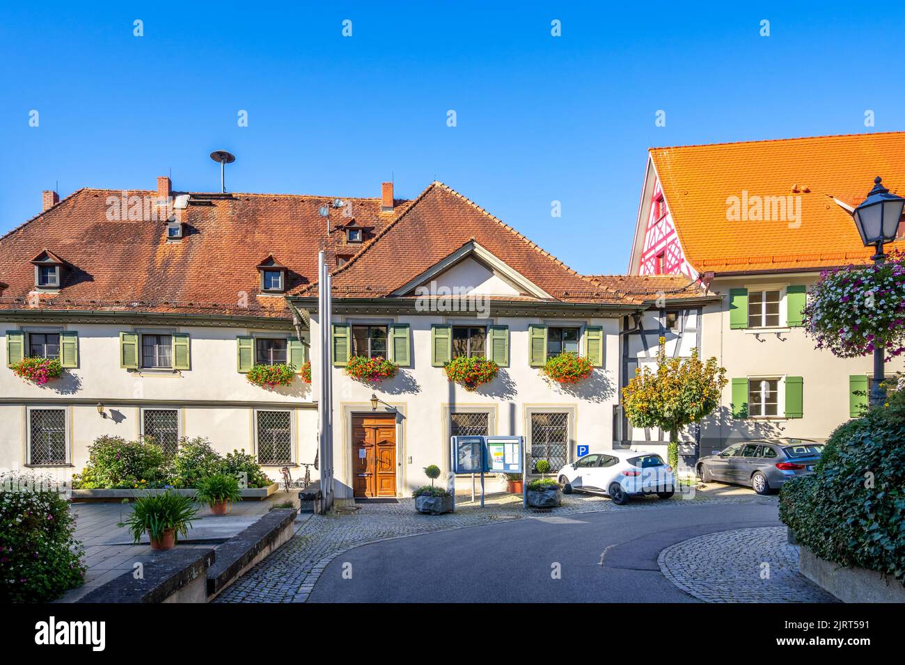 Historical city of Pfullendorf, Germany Stock Photo