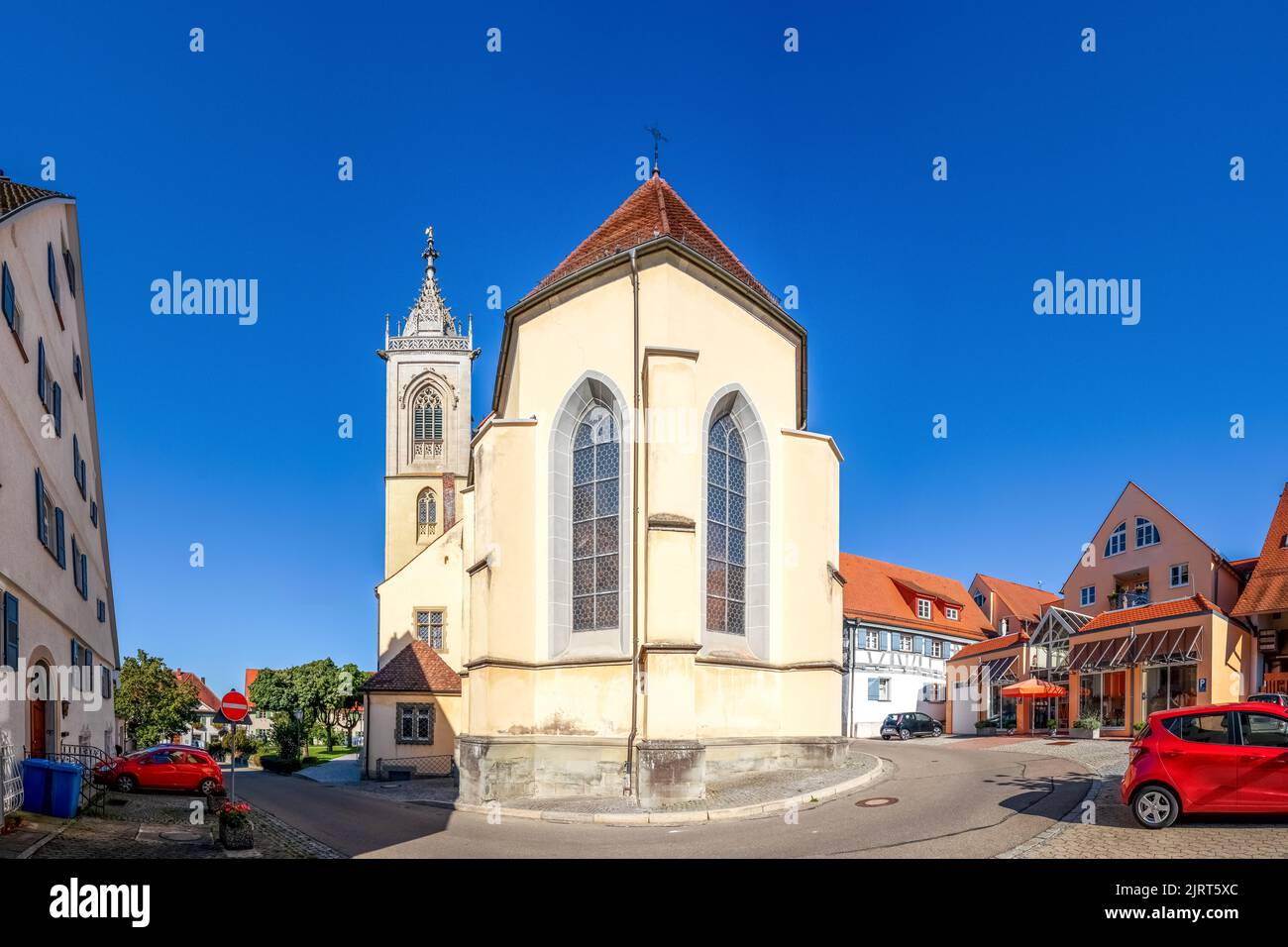 Church of Pfullendorf, Germany Stock Photo