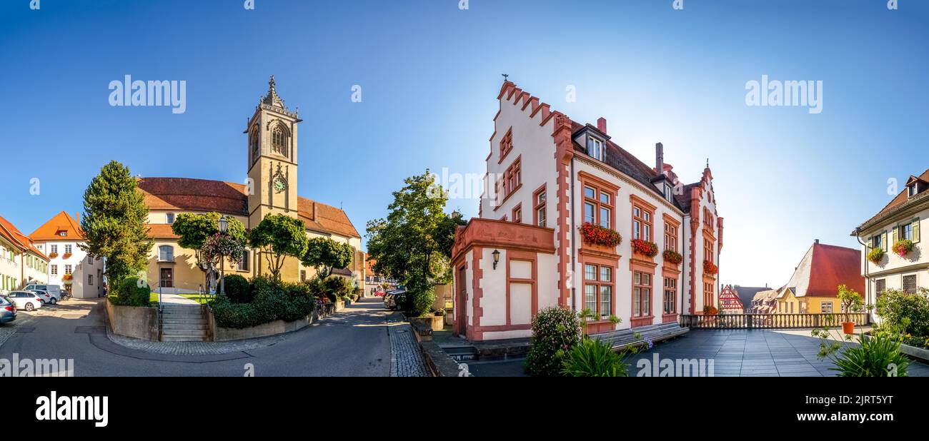 Church of Pfullendorf, Germany Stock Photo