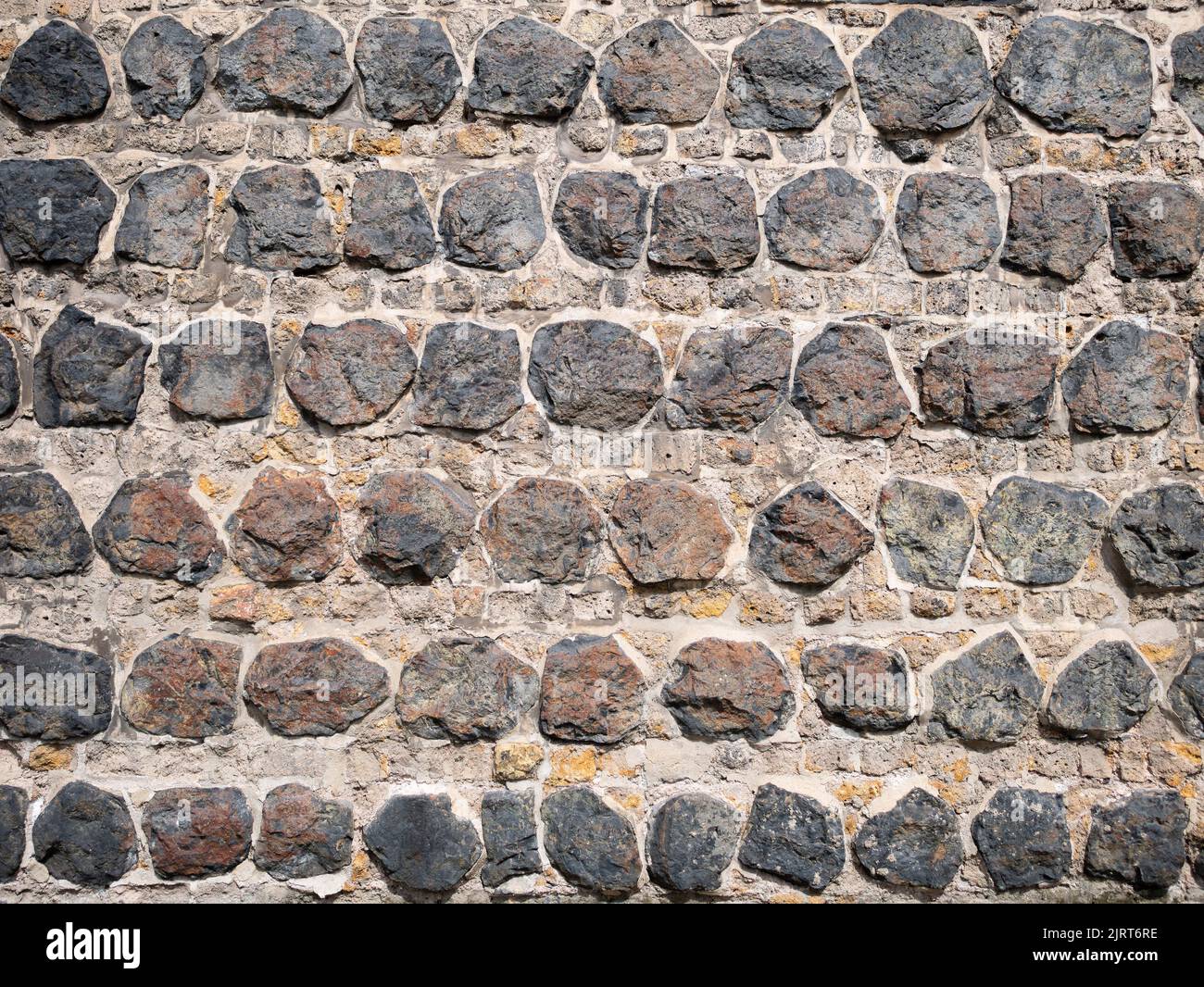 A view of a rough stone wall Stock Photo Alamy