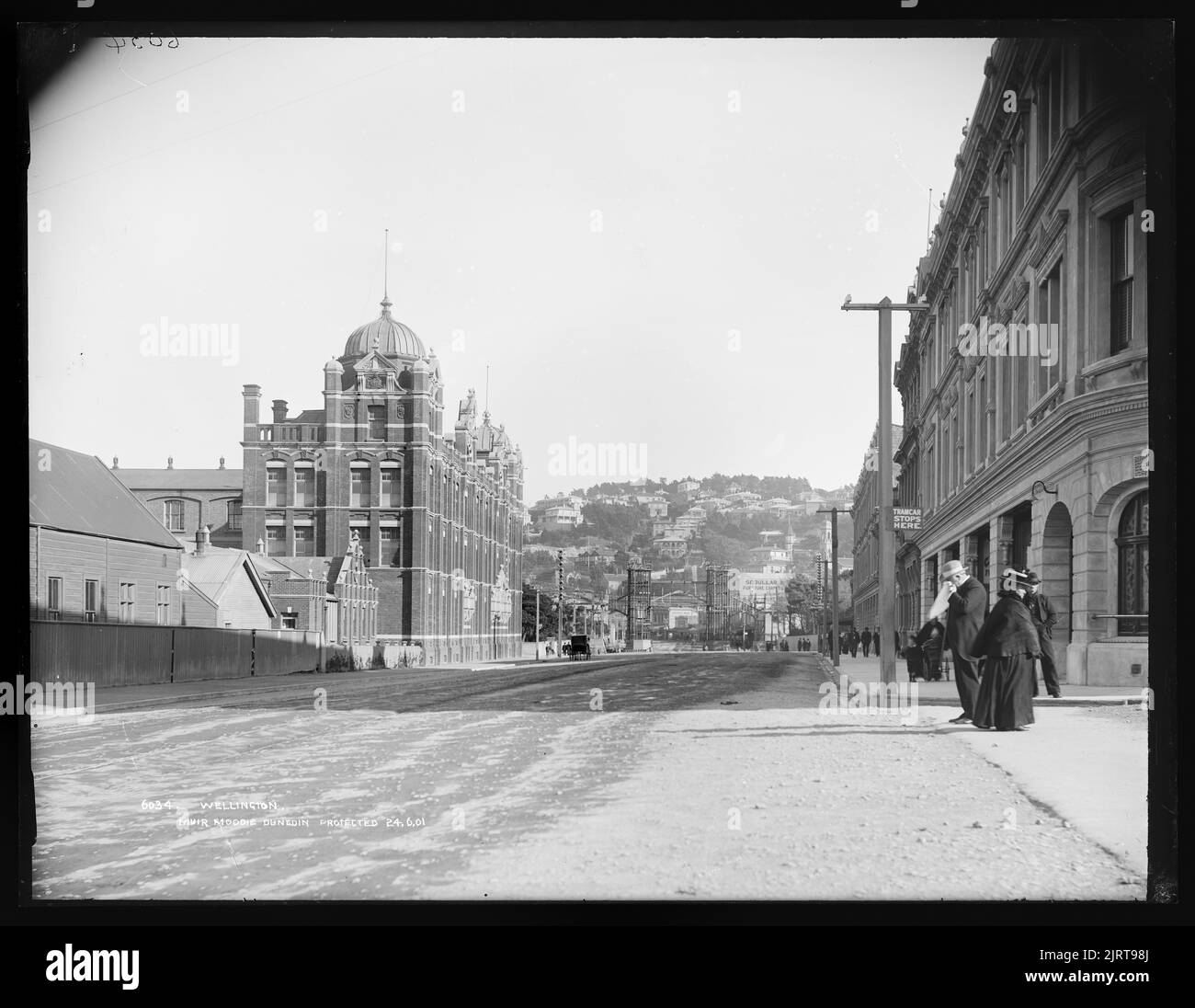 Wellington, New Zealand, by Muir & Moodie. Stock Photo