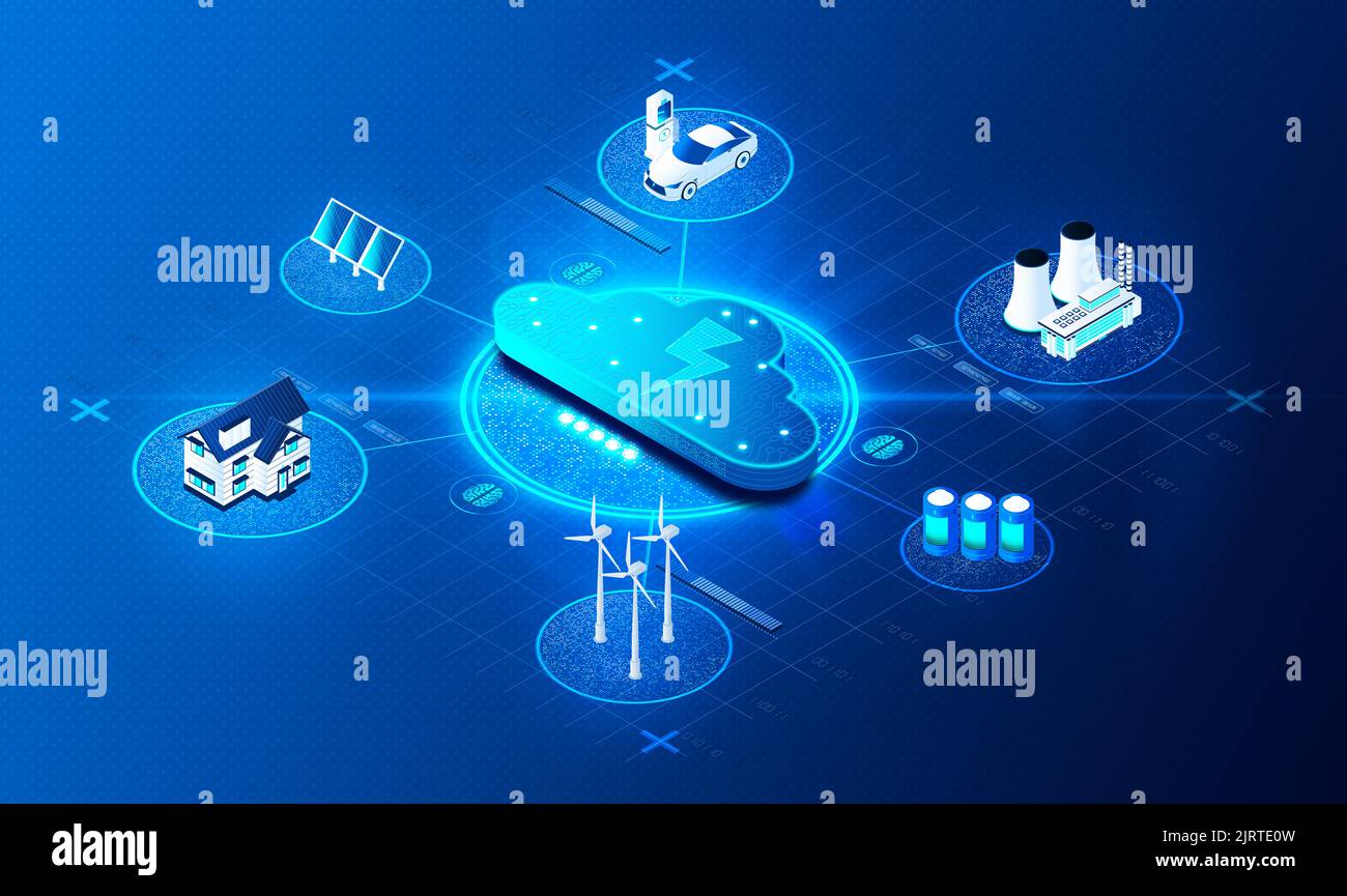 Smart Power Grid Smart Electricity Grid Electricity Network Based on Digital Technology that