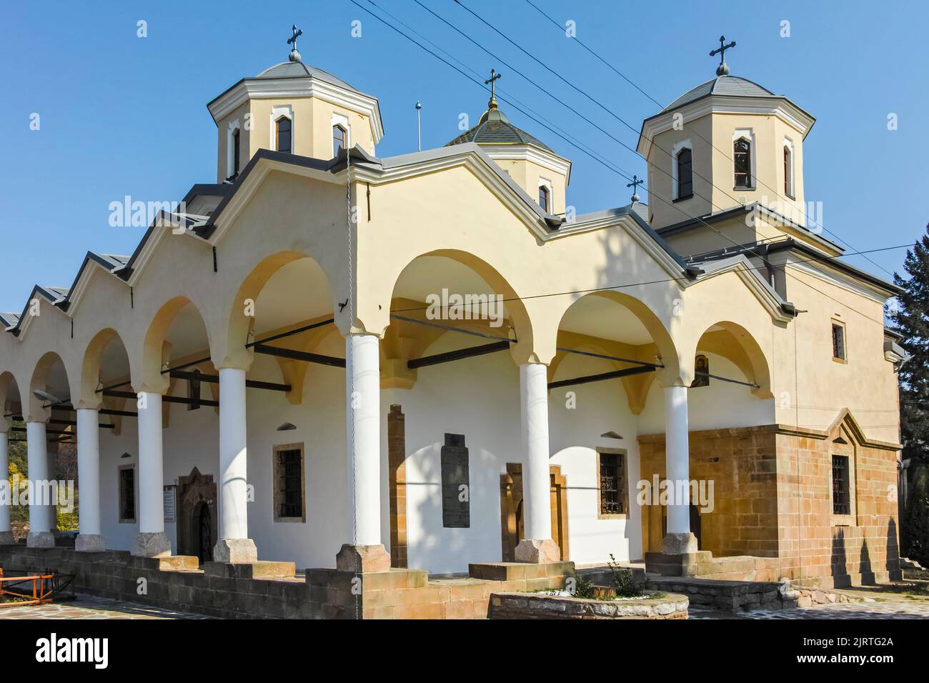 Medieval Lopushna Monastery of Saint John the Forerunner, Montana ...