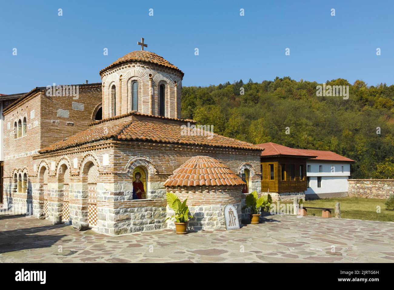 Medieval Lopushna Monastery of Saint John the Forerunner, Montana ...