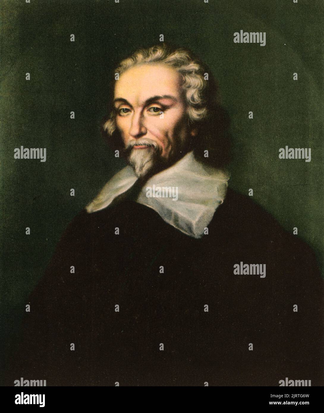 William Harvey (1578-1657), c17th century. English physician who made influential contributions in anatomy and physiology. Stock Photo
