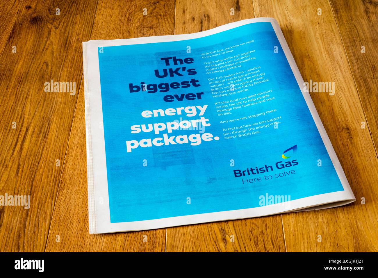 The uks biggest ever energy support package hires stock photography