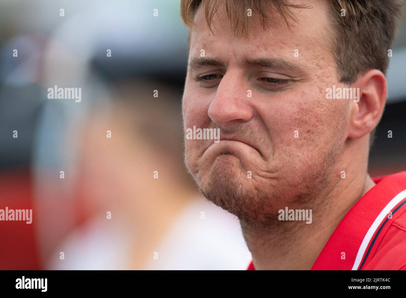 Basile Bourgnon, Edenred during the La Solitaire du Figaro 2022, Stage 1, Monohull 3